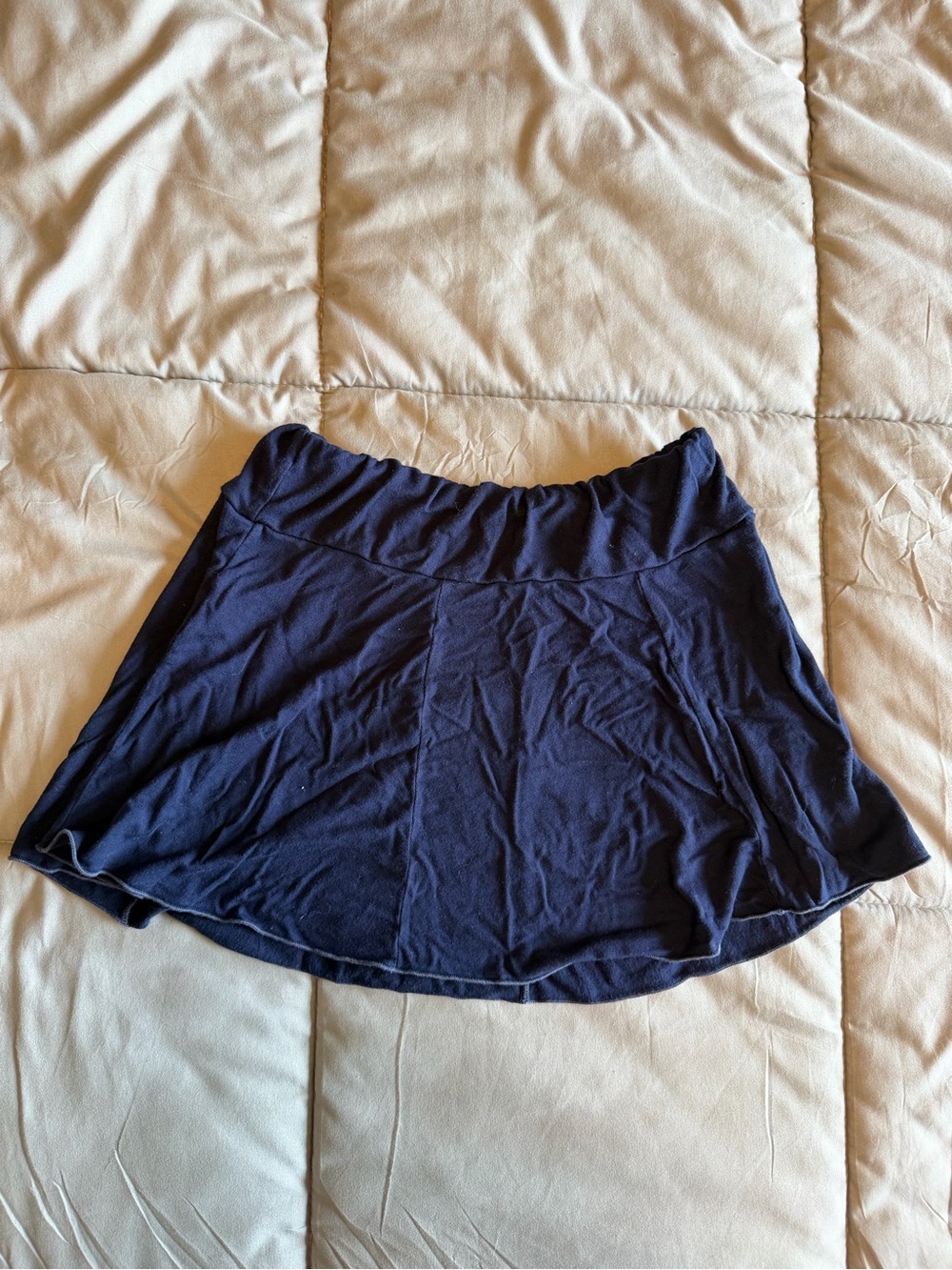 Brandy Melville Navy Mini Skirt